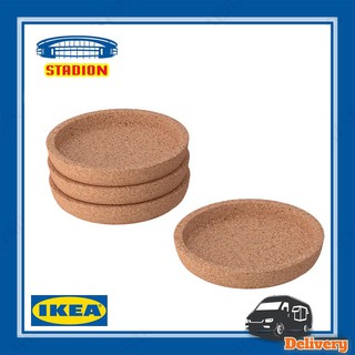 ที่รองแก้วไม้ก็อก มี 2 ขนาด แผ่นรองแก้ว Coaster IKEA 365+ IKEA