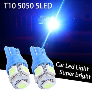 บอร์ดไฟติดเพดานรถยนต์ T10 5 LED 5 SMD 10 ชิ้น