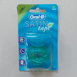 oral b satin tape ไหมขัดฟัน 25 m.