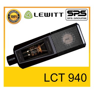 ไมค์คอนเดนเซอร์ไมค์สตูดิโอ ใช้สำหรับห้องบันทึกเสียง-อัดเสียง รุ่น LCT 940 ยี่ห้อ LEWITT ของแท้1000% พร้อมส่ง