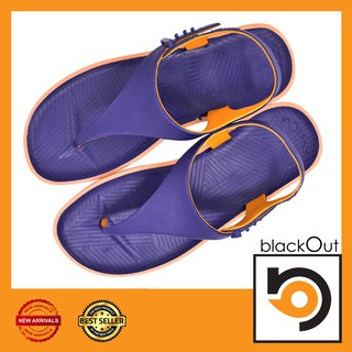 Blackout Zyne Slingback  พื้นน้ำเงินหูน้ำเงินเหลือง