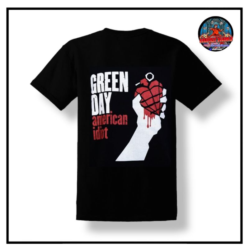 เสื้อวง Green day มือ1ลิขสิทธิ์แท้