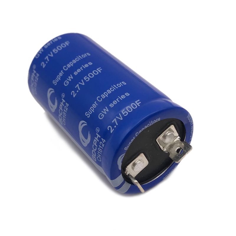 1-4PCS 2.7V 500F Farad Capacitor Electrical Component Super electric capacity