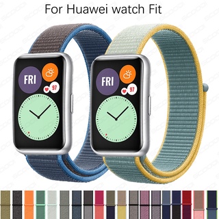 สายนาฬิกาข้อมือไนล่อน สําหรับ Huawei watch Fit Fit