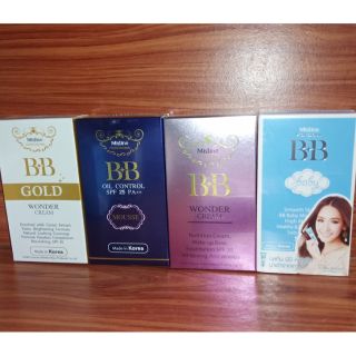 มิสทีน บีบี ครีม 15 กรัม Mistine BB cream 15 g. [ โกลด์ วันเดอร์, ออยล์ คอนโทรล มูส, วันเดอร์ ครีม, เบบี้ เฟซ ]