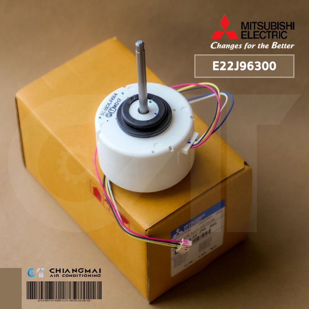 E22J96300 มอเตอร์แอร์ Mitsubishi Electric มอเตอร์แอร์มิตซูบิชิ มอเตอร์คอยล์เย็น 56W. RC0J56-AF N748H