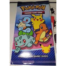 Pokemon 25th Anniversary McDonalds Sealed Pack