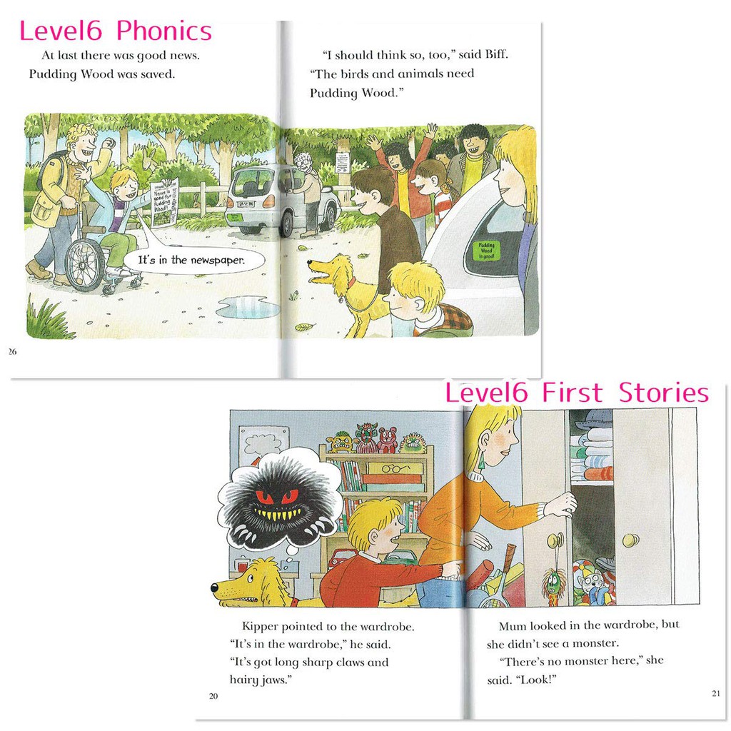 หนังสือชุด Oxford Reading Tree Read with Biff, Chip & Kipper Phonics ...