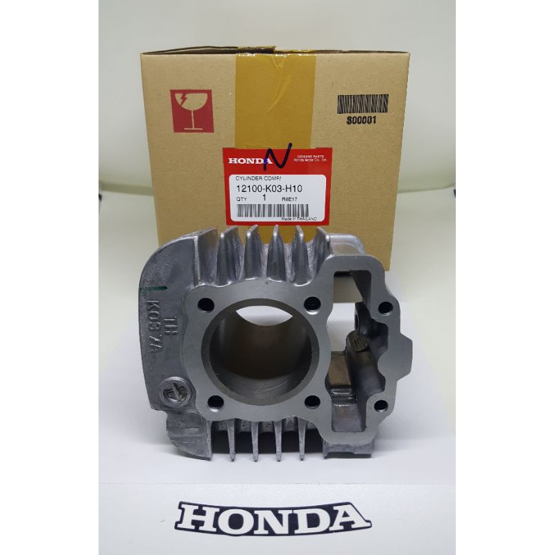 เสื้อสูบ wave110i แท้ศูนย์ 12100-K03-H10