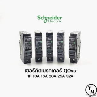 เซอร์กิตเบรกเกอร์ 1P 10A-32A ลูกย่อย Schneider SquareD