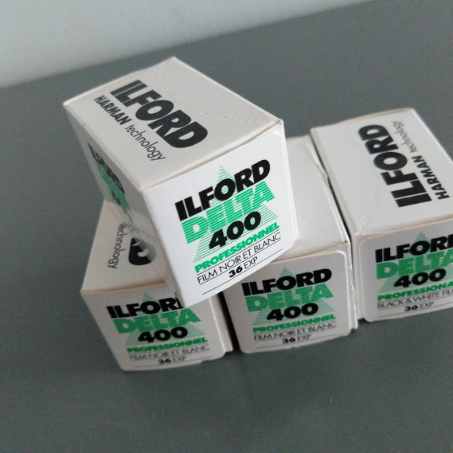 ฟิล์มขาวดำ Ilford Delta 400 135 หมดอายุ Grain สวย