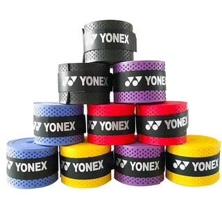 Yonex เทปพันด้ามจับไม้เทนนิส แบดมินตัน ไม้เทนนิส กันลื่น หนา 5 มม. 2 ชิ้น