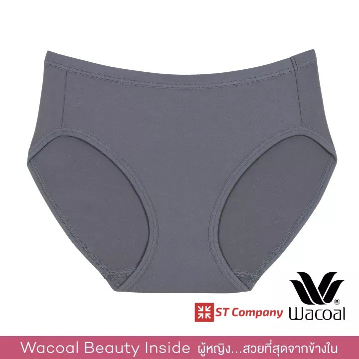 กางเกงใน Wacoal Panty ทรง Bikini ขอบเรียบ สี (1 ตัว) รุ่น WU1M01 WU1C34 WQ6M01 กางเกงในผู้หญิง วาโก้