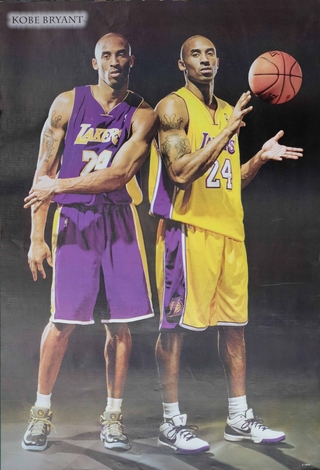 Kobe Bryant, โปสเตอร์นักบาสเกตบอล โคบี ไบรอันต์