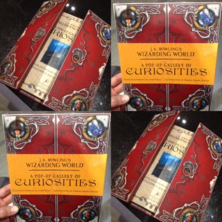 Harry potter J.K. Rowlings Wizarding World: A Pop-up Gallery of Curiosities หนังสือ แฮร์รี่พอตเตอร์