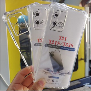 เคสโทรศัพท์มือถือแบบใส กันกระแทก สําหรับ Vivo Y33S Y21 2021 Y02S Y21S Y72 5G Y31 2021