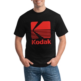 ขายส่ง เสื้อยืดลําลอง แขนสั้น พิมพ์ลายโลโก้ Kodak มีหลายสี สําหรับผู้ชาย