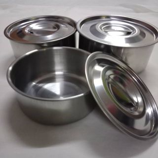 หม้อแขก ชุดหม้อแขก 15-19ซม.Stock pot stainless steel ware