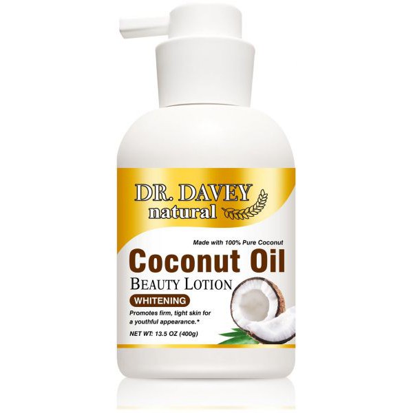 DR. Davey Coconut Oil Beauty Body Lotion (438 g) โลชั่นบำรุงผิวมะพร้าวเนียนนุ่ม