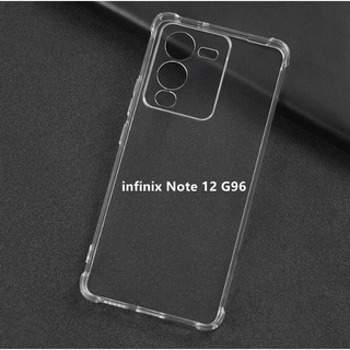 เคสโทรศัพท์ใส แบบนิ่ม กันกระแทก สําหรับ infinix Note 12 G96