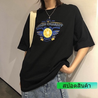 Yite เสื้อยืดแขนสั้น ทรงหลวม เข้ากับทุกการแต่งกาย สไตล์เกาหลี วินเทจ อเมริกัน แฟชั่นฤดูร้อน สําหรับผู้หญิง