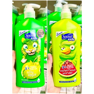 🚀สินค้านำเข้า🚀Suave Kids 3-in-1 Shampoo, Conditioner &amp; Body Wash ขนาด 532ml.