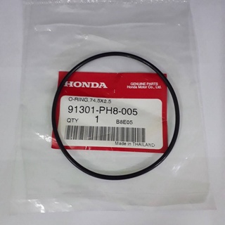 โอริงแท้74.5×2.5mm(NOK)กันรั่วฝาครอบเฟืองโซ่ราวลิ้น HONDA WAVE125i,MONKEYปี2018,C125,CT125,