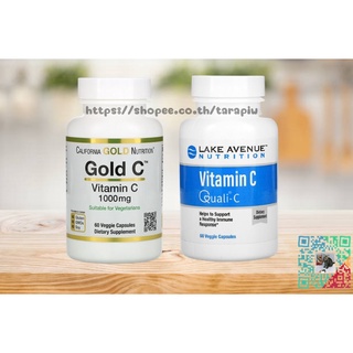 (พร้อมส่ง) Vitamin C 1,000 mg 60 Veggie Capsules