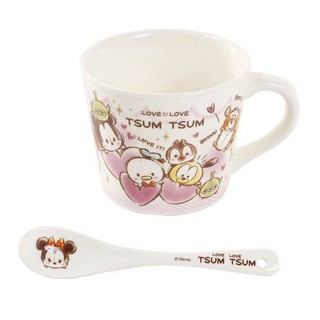 แก้ว mug มีช้อน ลาย tsum