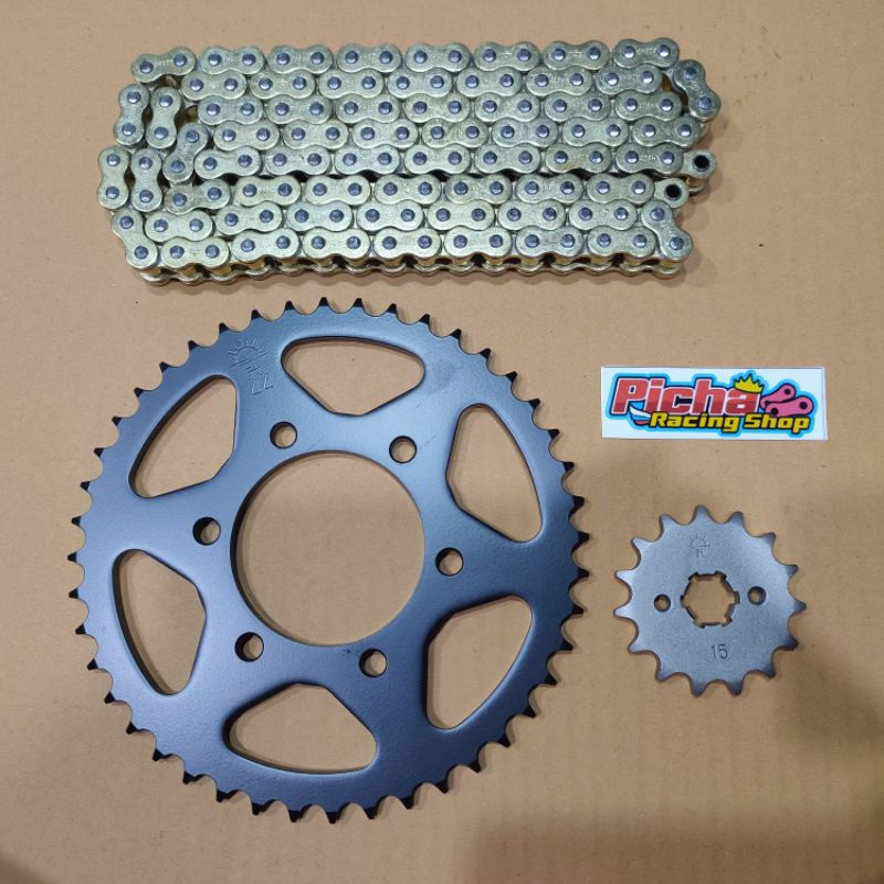 สเตอร์ GR200R ตรงรุ่น 15 - 44 16 - 45 T 428 xring มีของพร้อมส่ง