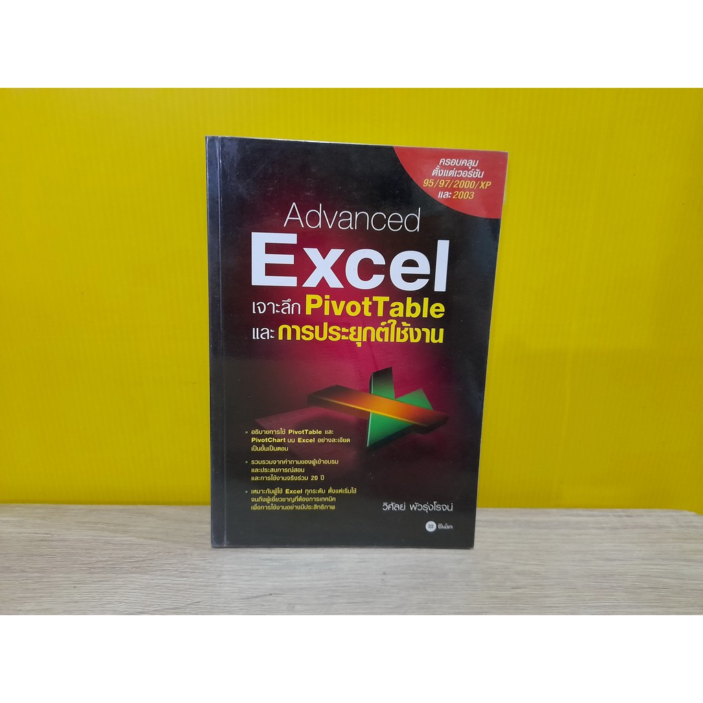 Advanced Excel เจาะลึก PivotTable และการประยุกต์ใช้งาน / วิศัลย์ พัวรุ่งโรจน์