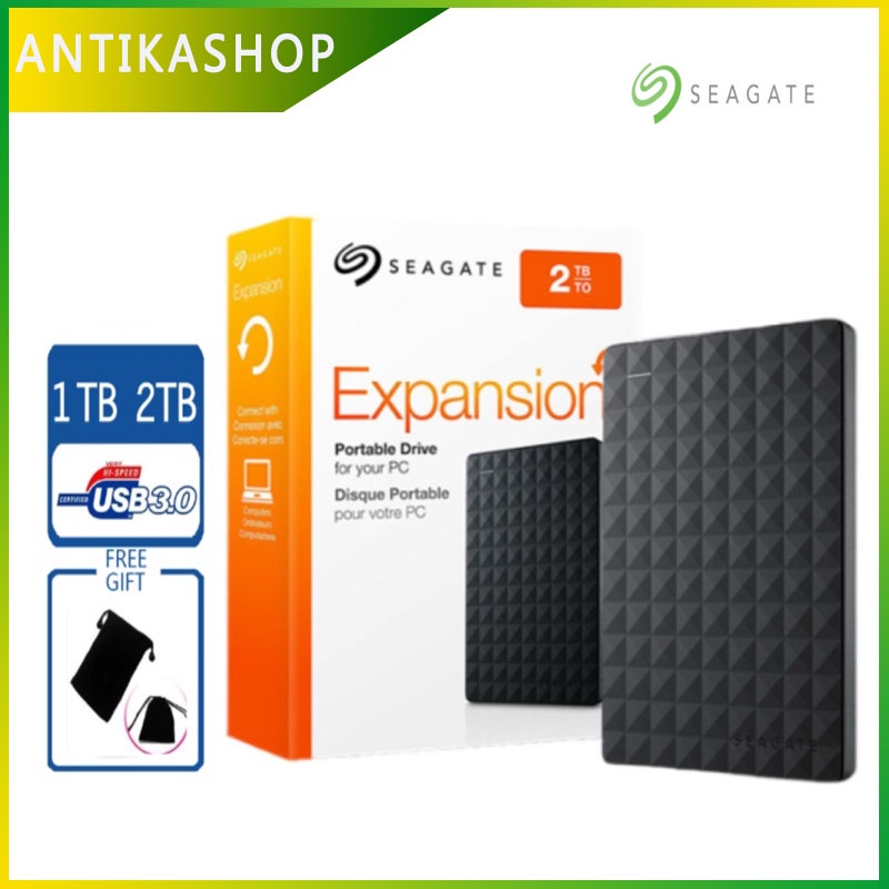 USB3.0 External HDD 2.5" Portable External Hard Disk Seagate Expansion HDD Drive Disk 2TB ₨