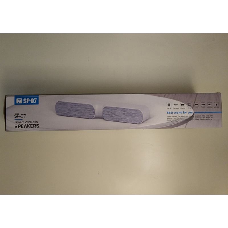 ลำโพง Bluetooth 7 degrees รุ่น SP-07 สีขาว