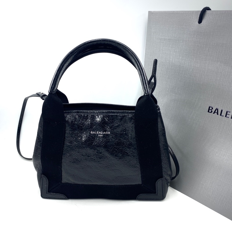 Balenciaga Cabas Size XS Leather รุ่นหนัง กระเป๋า บาเลนเซียก้า ของแท้ ส่งฟรี EMS ทั้งร้าน