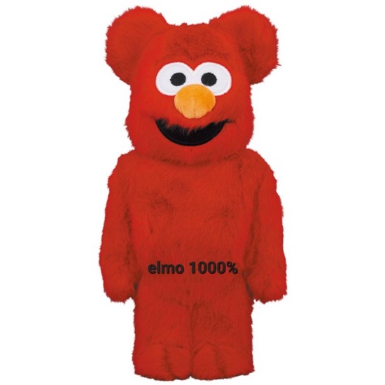 Be@rbrick Sesame Street Elmo Costume Ver.2 1000% ของใหม่-แท้#bearbrick