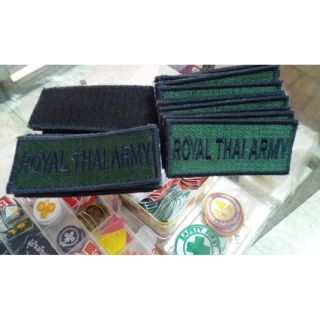 ROYAL THAI ARMY แบบติดตีนตุ๊กแก