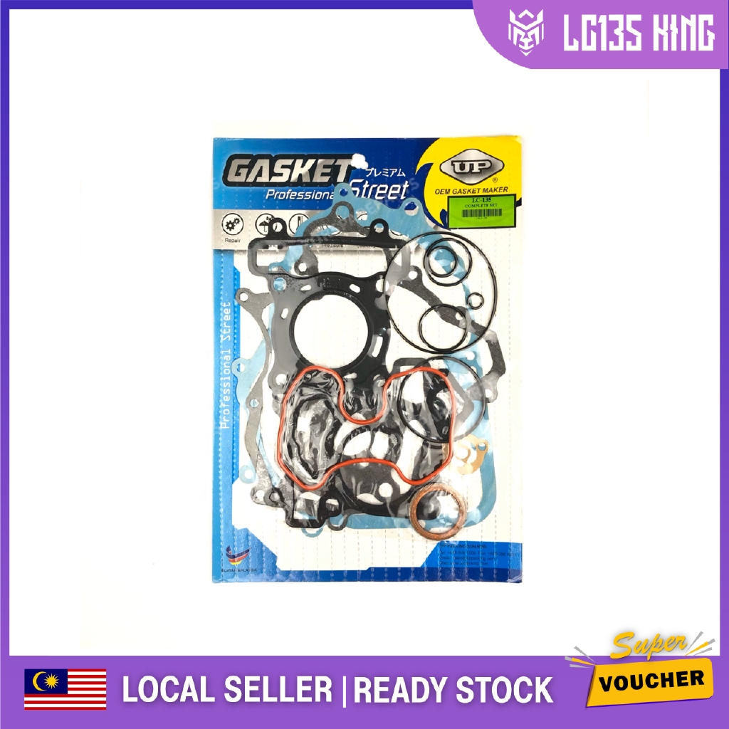 YAMAHA 135LC LC135 LC4S LC135 4 ความเร็ว 4S OVERHAUL GASKET COMPLETE SET UP