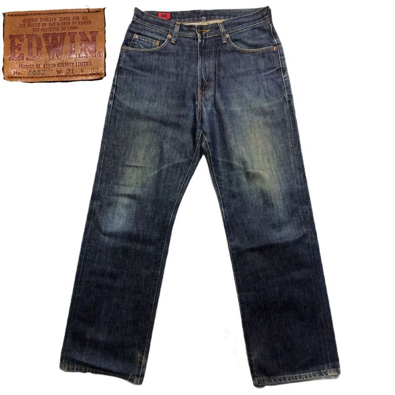 Edwin​ Jeans​ แท้ 100% กางเกง​ยีนส์​Edwin​ Size​32