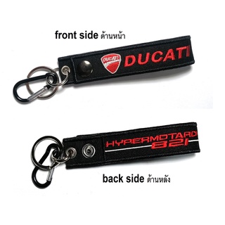 พวงกุญแจ DUCATI HYPERMOTARD 821 ดูคาติ มอเตอรไซค์ บิกไบค์ MOTORCYCLE BIKER KEYCHAIN