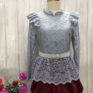 ส่งฟรี เสื้อลูกไม้ อก 36-37