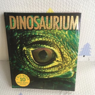 DINOSAURIUM: 1 BIG BOOK 10 GREAT BOOKS INSIDE หนังสือความรู้ปกนวม(มือสอง)