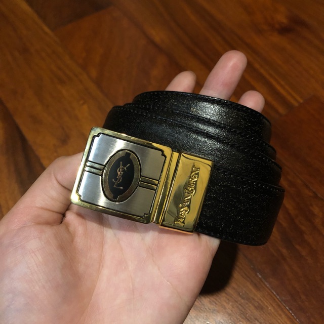 เข็มขัดหนัง YSL ของแท้