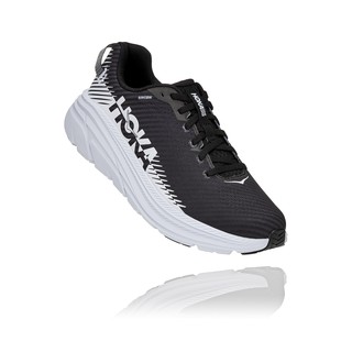 HOKA-  RINCON 2 MEN BLACK/WHITE / รองเท้าวิ่งผู้ชาย รองเท้าวิ่งสีดำ