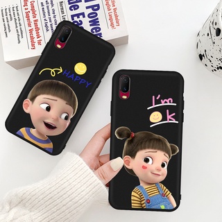 Cartoon pattern for men and women for couples เคสโทรศัพท์มือถือ TPU ผิวด้าน สําหรับ VIVO Y11 Y12 Case VIVO S1 Pro V20 SE Y15 S5 V11 Y17 Y31 V15 Pro V7 Plus V3 Max S7 V20 Pro U10 M025