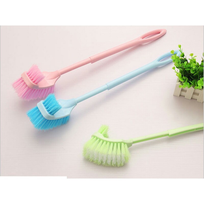 แปรงทําความสะอาดห้องน้ําสองหัวสําหรับโถสุขภัณฑ์ 1455 SHOP WAREHOUSE TOTAL88