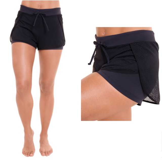 Liquido Bee Hive Shorts Black