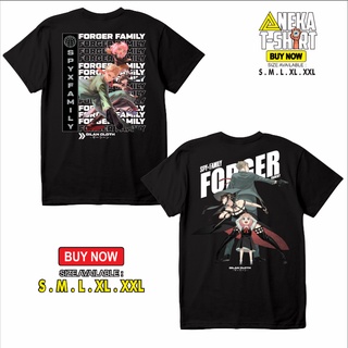 เสื้อยืด พิมพ์ลายอนิเมะ SPY X FAMILY FORGER FAMILY สําหรับครอบครัว