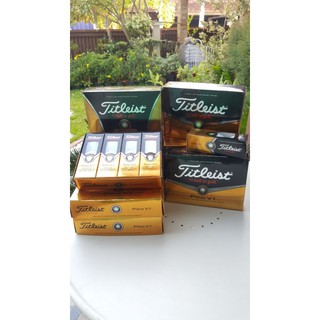 ลูกกอล์ฟ Titleist Pro V1 1โหล(12ลูก) รับประกัน ของใหม่ ของแท้1000%