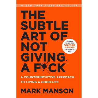 หนังสือภาษาอังกฤษ The Subtle Art of Not Giving a F*ck