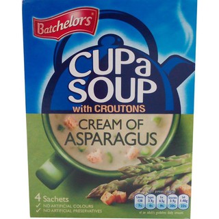 Batchelors Asparagus 123g  แบทเชลอร์หน่อไม้ฝรั่ง 123 กรัม